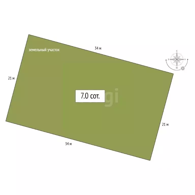 Участок в Алтай, Майминский район, с. Подгорное ул. Магистральная (7.0 ... - Фото 2