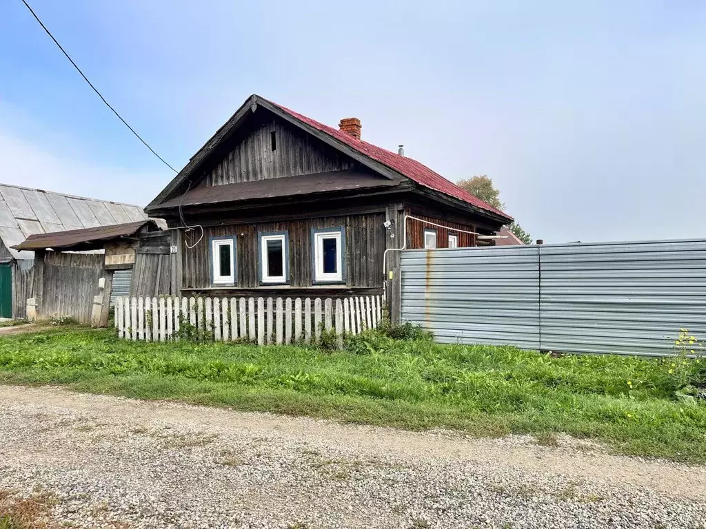 Дом в Пермский край, с. Башкултаево ул. Окулова, 20 (30 м) - Фото 0