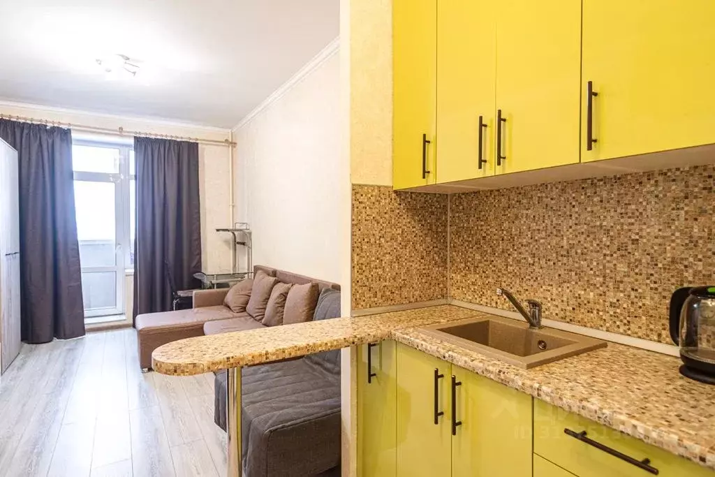 Студия Санкт-Петербург ул. Маршала Говорова, 12к1 (25.0 м) - Фото 1