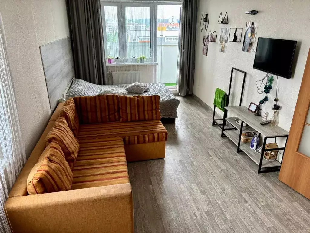 1-к кв. Карелия, Петрозаводск Лежневая ул., 30 (38.0 м) - Фото 0