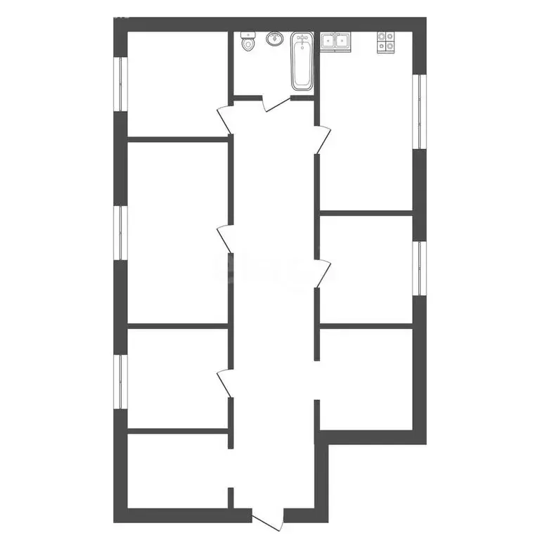 Дом в посёлок Увельский, улица Сони Кривой (98 м) - Фото 1