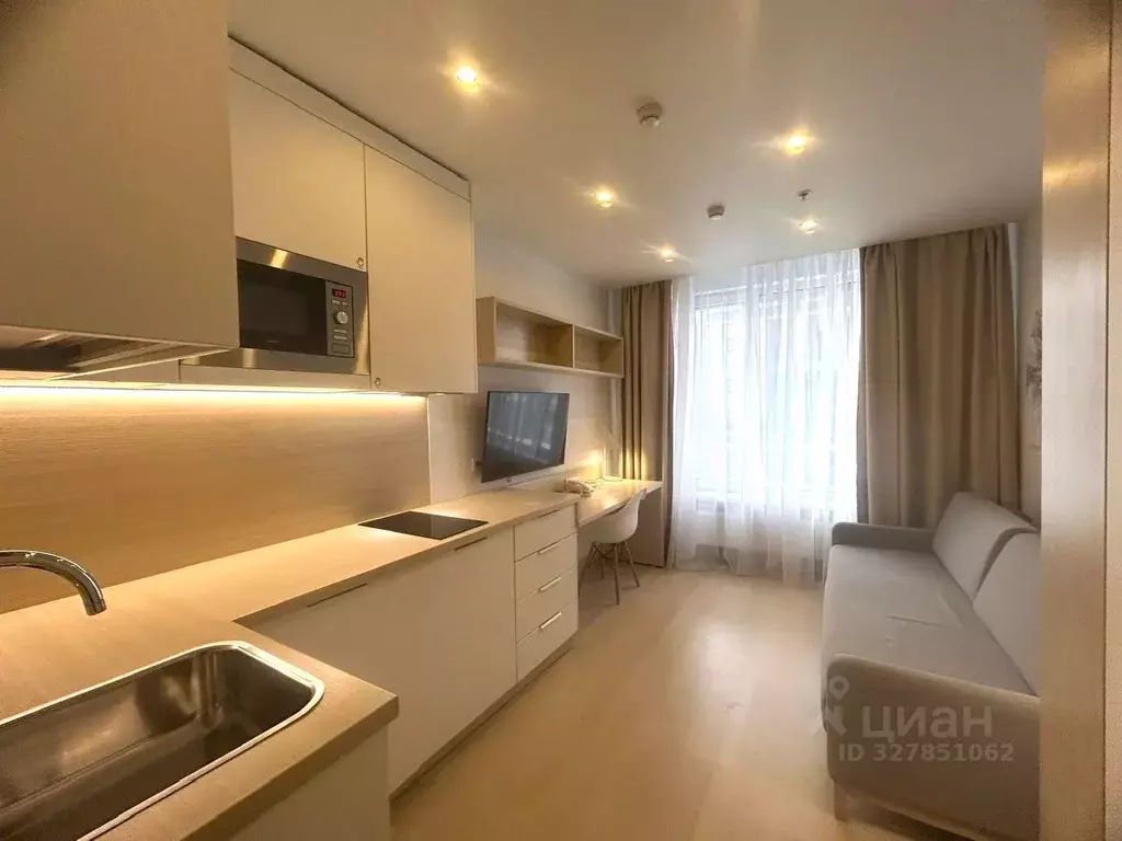 Студия Москва ул. 1-я Леонова, 18 (20.0 м) - Фото 2