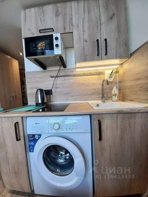 Студия Москва 2-й Амбулаторный проезд, 8С3 (17.0 м) - Фото 1