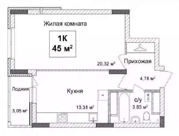 1-к кв. Нижегородская область, Нижний Новгород Высоково жилрайон, ... - Фото 0