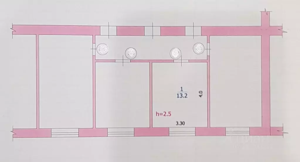 Комната Мордовия, Саранск Транспортная ул., 15 (13.2 м) - Фото 0