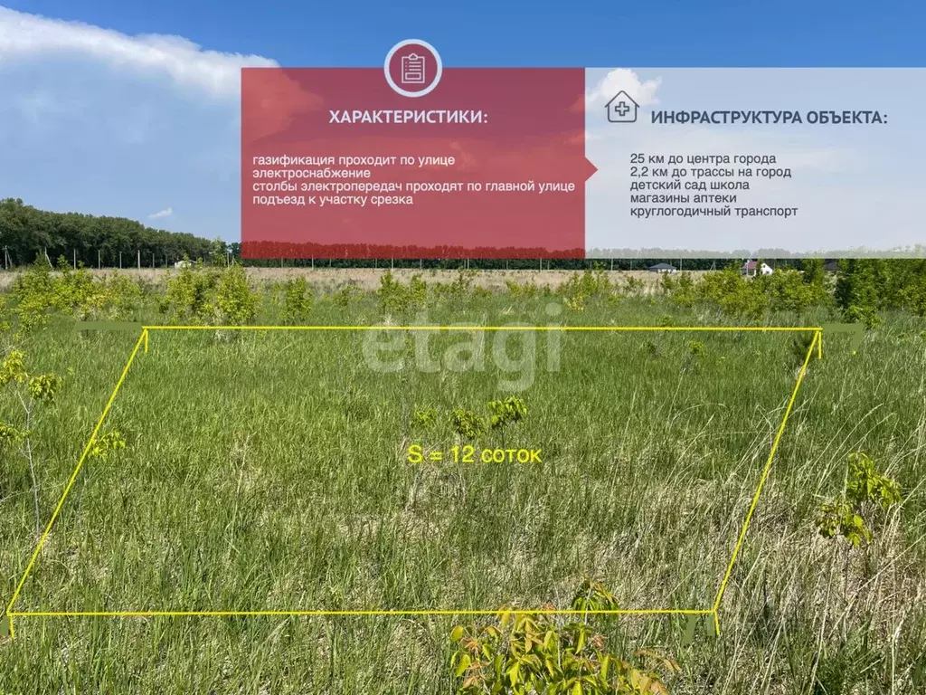 Участок в Алтайский край, Первомайский район, пос. Новый ул. Кленовая, ... - Фото 1