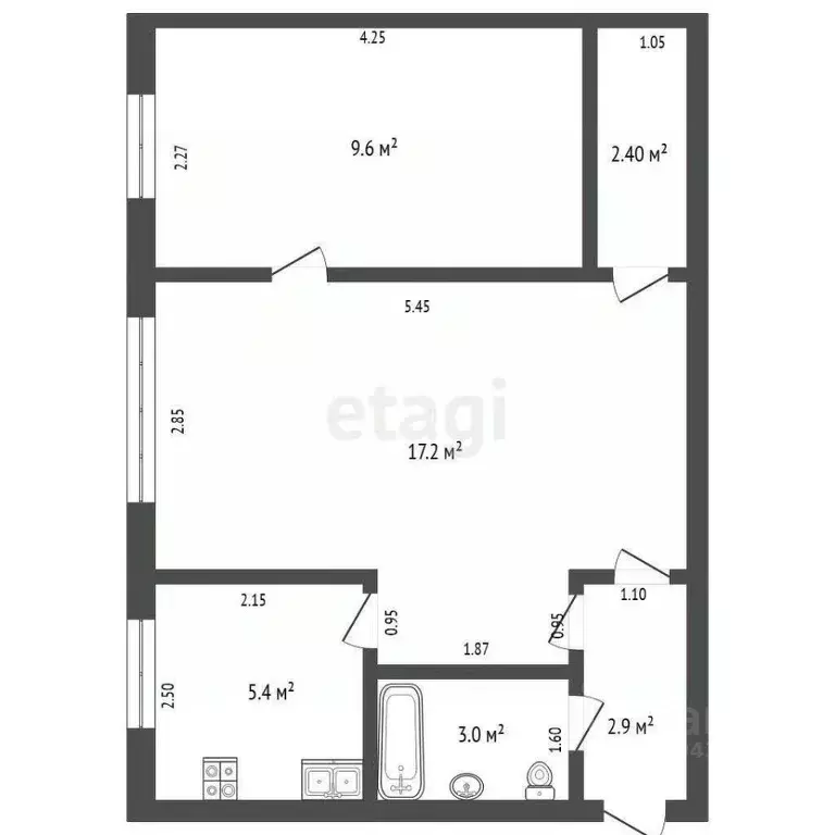 2-к кв. Мордовия, Саранск ул. Веселовского, 30 (45.0 м) - Фото 0