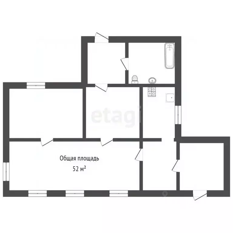 Дом в Брянская область, Брянский район, Супоневское с/пос, с. Супонево ... - Фото 2