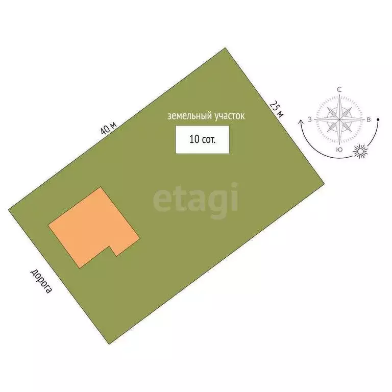 Дом в Ялуторовск, улица Егорова (78.3 м) - Фото 1