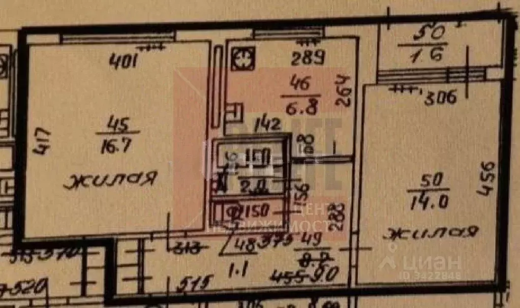 2-к кв. Калининградская область, Калининград ул. Фрунзе, 42 (50.0 м) - Фото 2