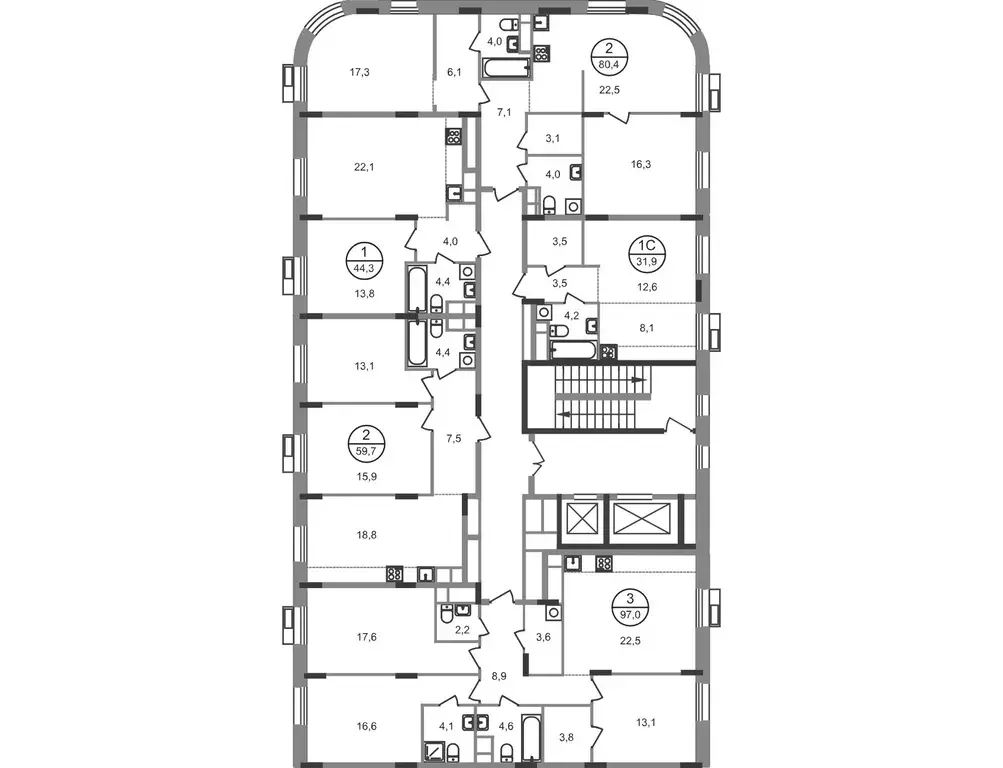1-к кв. Московская область, Одинцовский городской округ, Заречье пгт ... - Фото 2