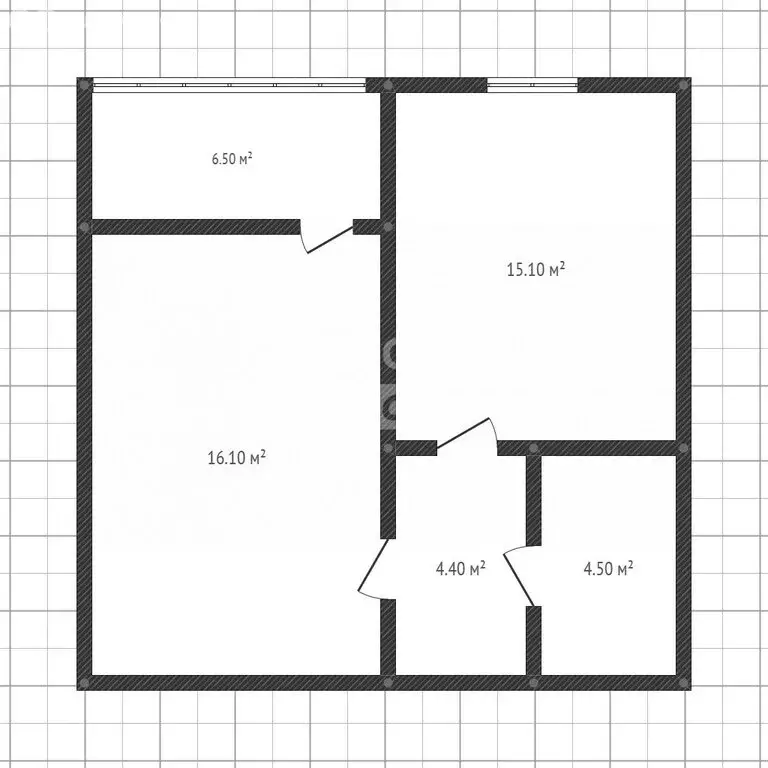 1-комнатная квартира: Липецк, Студёновская улица, 23Б (46.6 м) - Фото 1