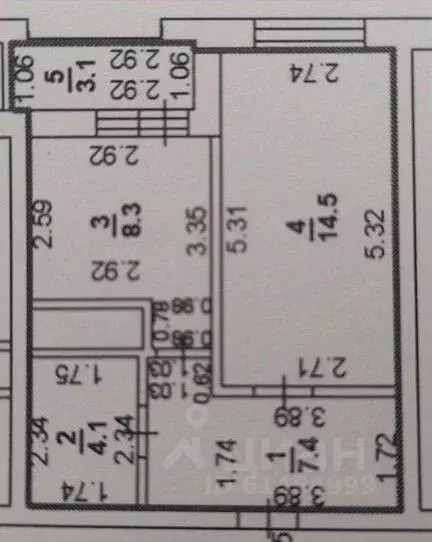 1-к кв. Башкортостан, Уфа ул. Кирова, 130 (37.4 м) - Фото 2