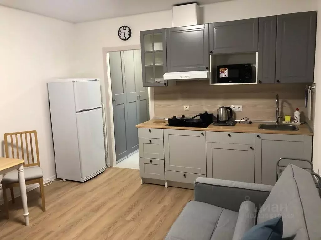 Студия Москва ул. Малое Понизовье, 10 (22.0 м) - Фото 1
