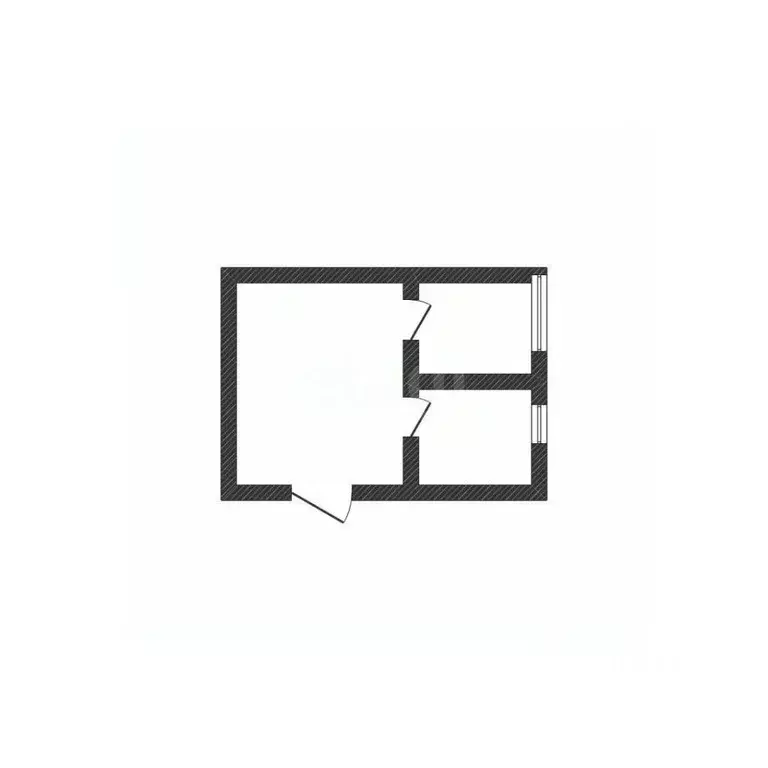 1-к кв. Белгородская область, Старый Оскол Дубрава мкр, 1 кв-л, 19 ... - Фото 2