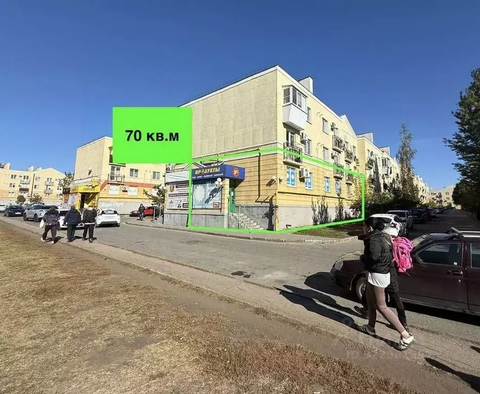 Торговая площадь в Самарская область, Самара Крутые Ключи мкр, 25 (70 ... - Фото 0