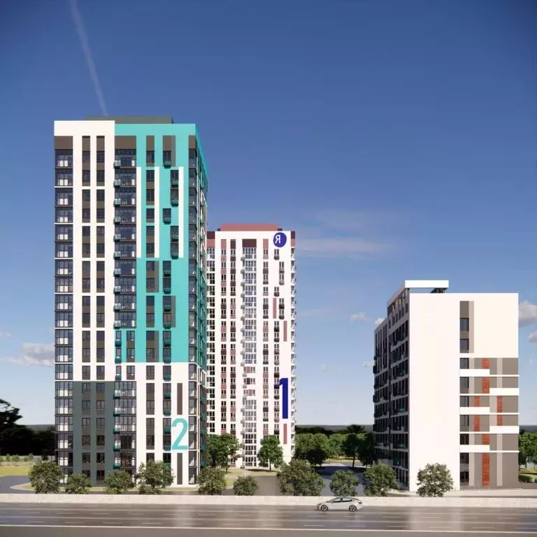 1-к кв. Брянская область, Брянск ул. Комарова, 47 (45.9 м) - Фото 1