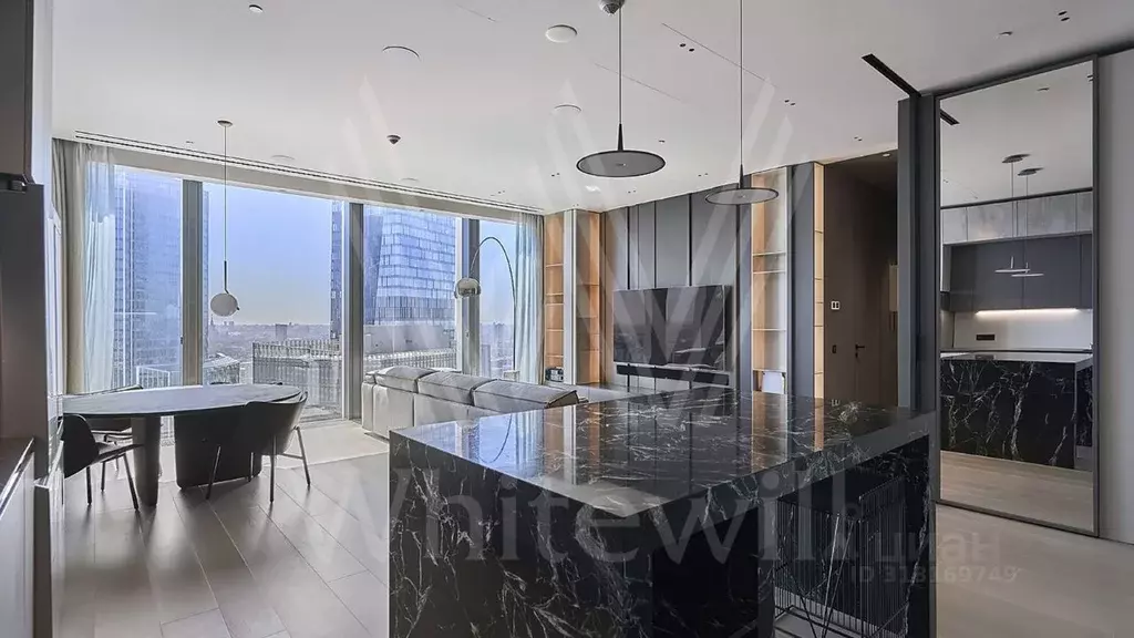 3-к кв. Москва 1-й Красногвардейский проезд, 22с1 (110.0 м) - Фото 0