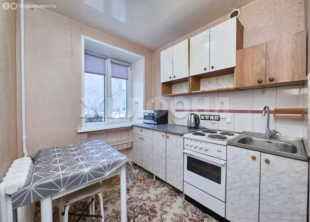 1-комнатная квартира: Новосибирск, улица Крылова, 66 (29 м) - Фото 1