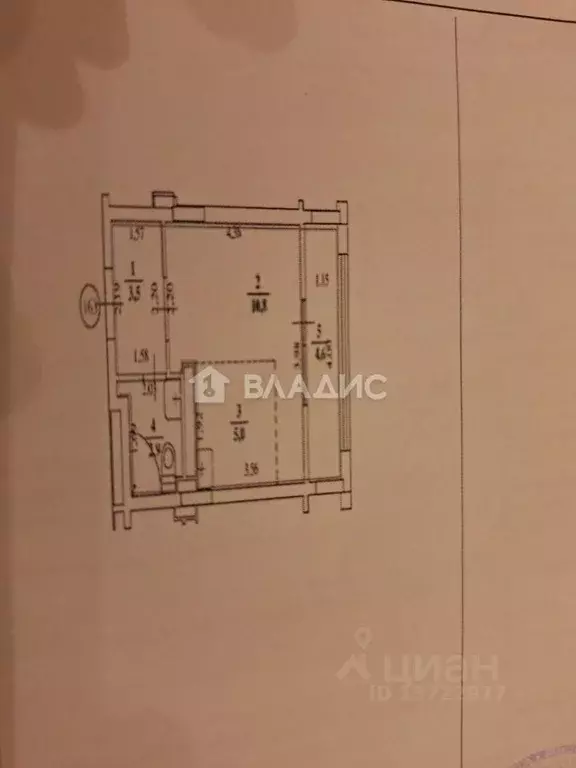 Студия Нижегородская область, Нижний Новгород ул. Романтиков, 3 (26.8 ... - Фото 1