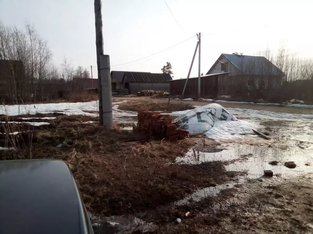 Участок в Вологодская область, с. Сямжа ул. Сиреневая, 8 (15.0 сот.) - Фото 1