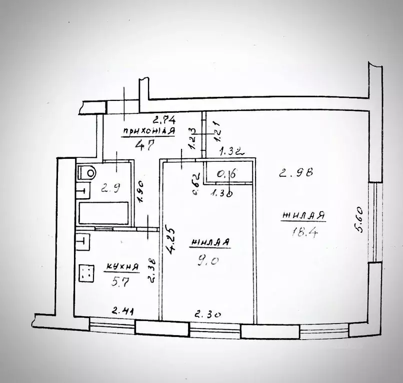 2-к кв. Карелия, Петрозаводск просп. Ленина, 36А (41.0 м) - Фото 2