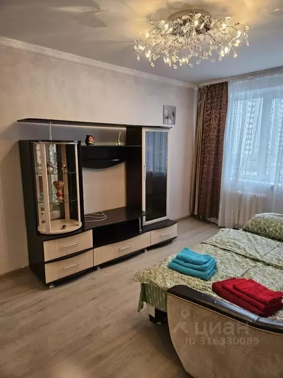 1-к кв. Чувашия, Чебоксары просп. Тракторостроителей, 56к2 (38.0 м) - Фото 1
