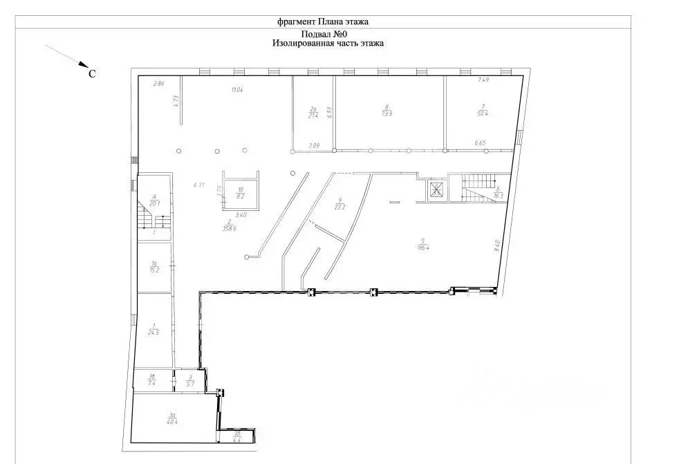 Помещение свободного назначения в Москва Новослободская ул., 19С1 ... - Фото 2
