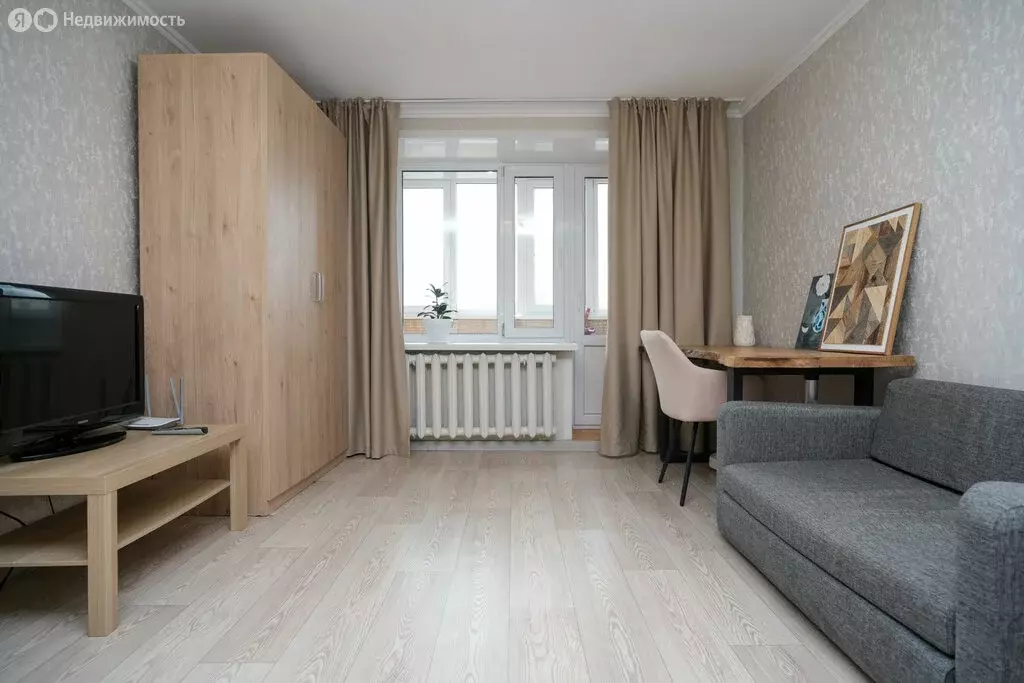 1-комнатная квартира: Казань, улица Вишневского, 55 (37.3 м) - Фото 0