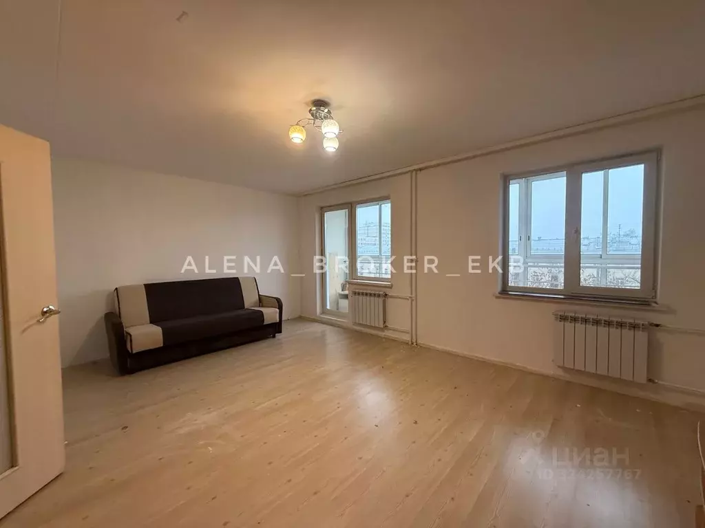 2-к кв. Свердловская область, Екатеринбург просп. Седова, 55 (62.0 м) - Фото 1