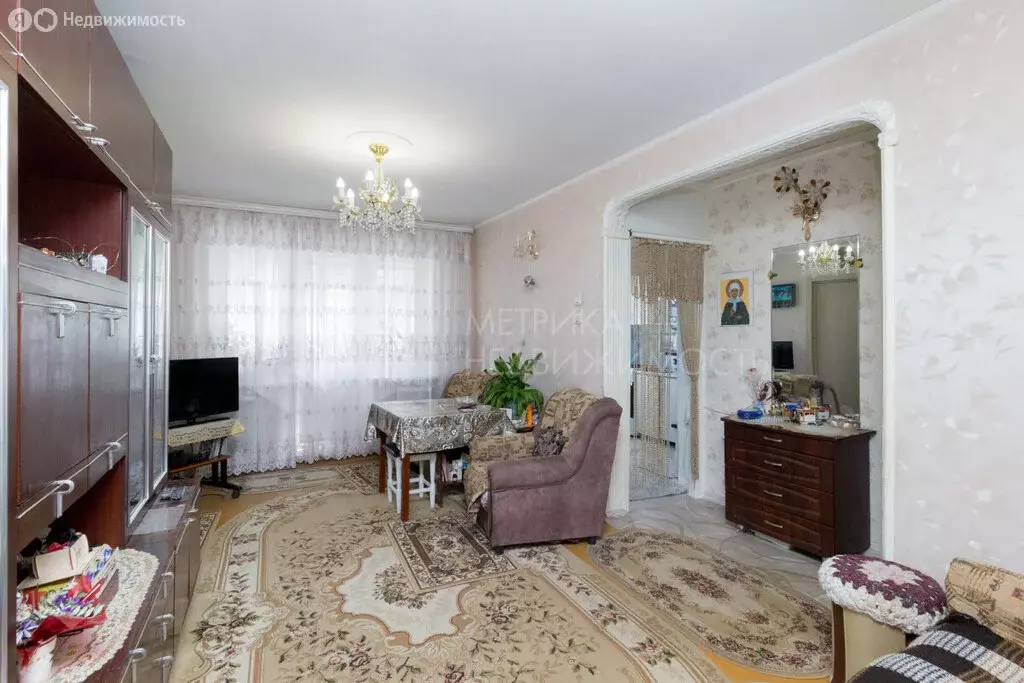 2-комнатная квартира: Тюмень, улица Пермякова, 34 (44 м) - Фото 2