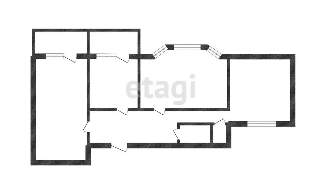 3-комнатная квартира: Нальчик, улица Тарчокова, 29 (133.2 м) - Фото 1