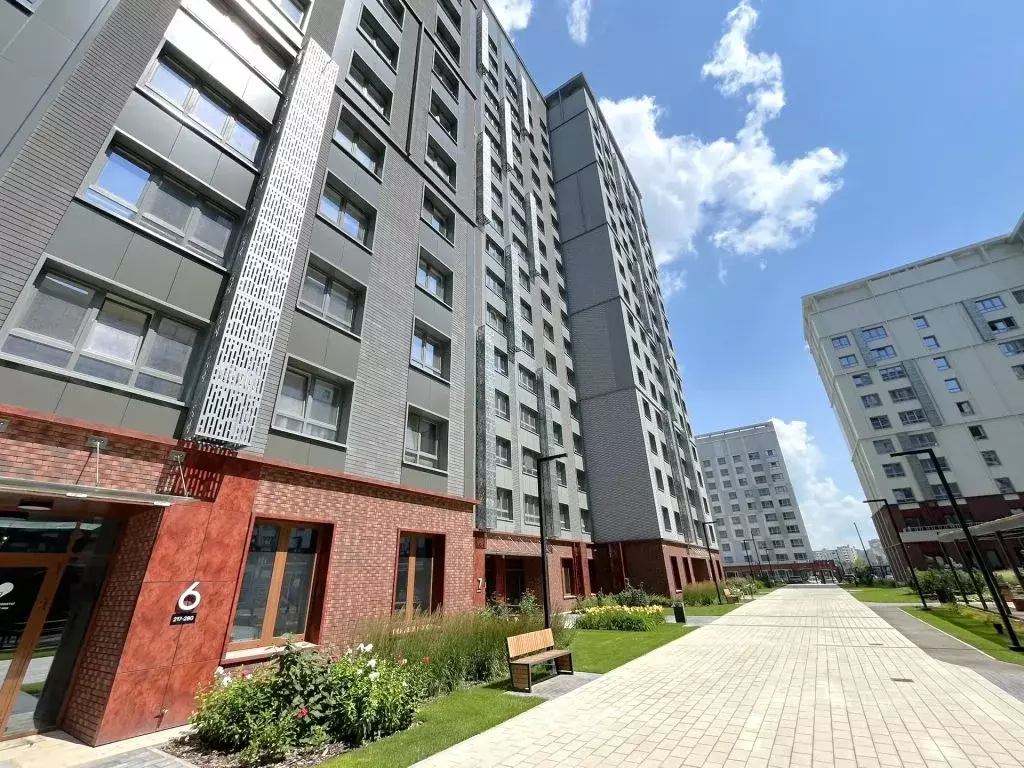 1-к кв. Татарстан, Казань ул. Назиба Жиганова, 2А (30.3 м) - Фото 1