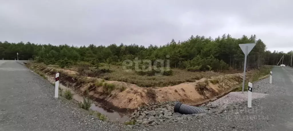 Участок в Сахалинская область, Корсаковский городской округ, с. ... - Фото 1