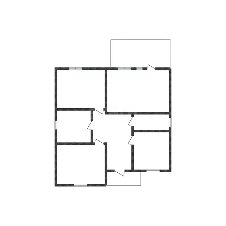 Дом в Белгородская область, Корочанский район, Мелиховское с/пос, с. ... - Фото 2