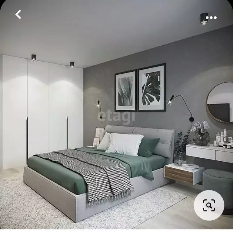 1-к кв. Татарстан, с. Высокая Гора ул. Вторая Ударная, 6 (34.8 м) - Фото 1