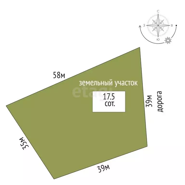 Дом в село Бигила, Заречная улица (100 м) - Фото 1