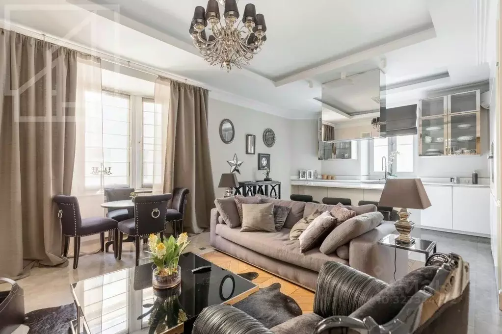 3-к кв. Москва Садовая-Кудринская ул., 23С4 (75.0 м) - Фото 1