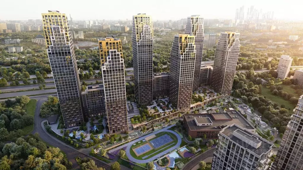 2-к кв. Москва Нова жилой комплекс, к3 (88.69 м) - Фото 1