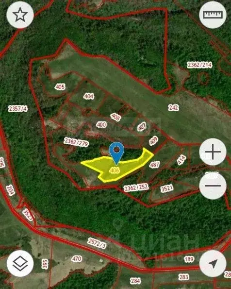 Участок в Адыгея, Майкопский район, Абадзехское с/пос, Севастопольская ... - Фото 0