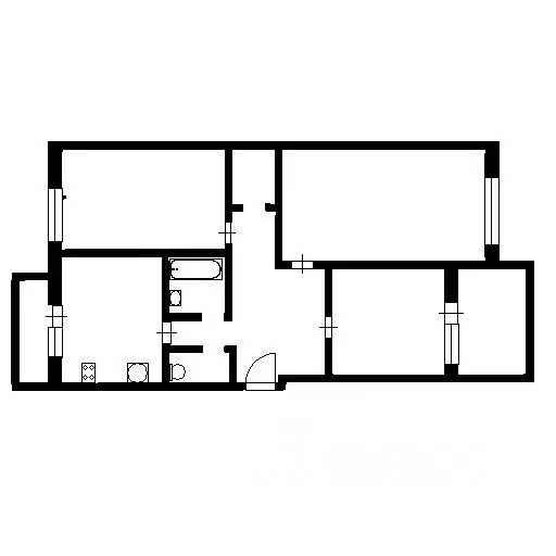 3-к кв. Краснодарский край, Темрюк ул. Шопена, 104 (68.0 м) - Фото 2