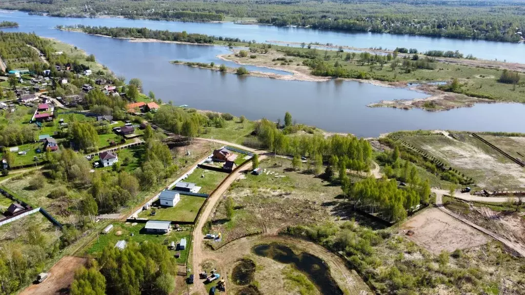 Участок в Тверская область, Кимрский муниципальный округ, д. Михеево  ... - Фото 1
