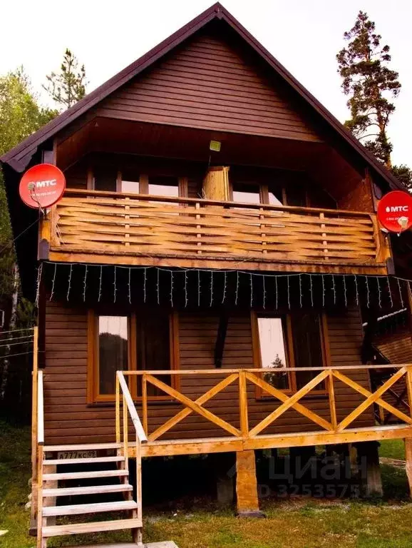 Дом в Карачаево-Черкесия, Зеленчукский район, с. Архыз  (72 м) - Фото 1