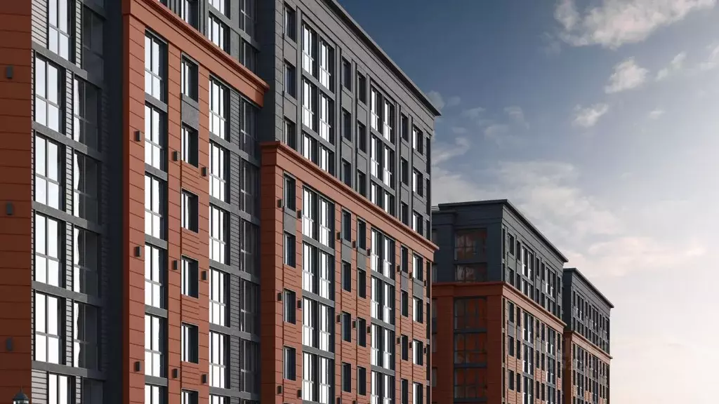 2-к кв. Калининградская область, Калининград Мой Город жилой комплекс ... - Фото 2