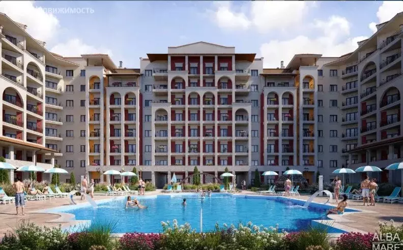 1-комнатная квартира: Заозёрное, улица Аллея Дружбы, 70 (43.67 м) - Фото 1