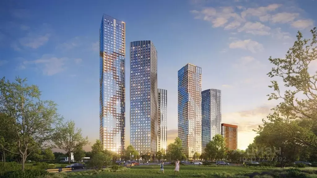 2-к кв. Москва Левел Мичуринский жилой комплекс, к2 (44.0 м) - Фото 1