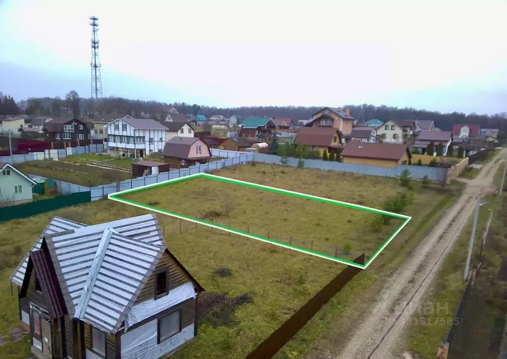 Участок в Московская область, Серпухов городской округ, Караськина ... - Фото 0