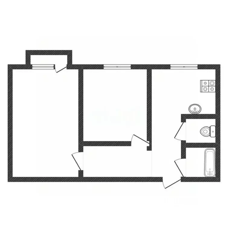 2-к кв. Алтайский край, Бийск ул. Михаила Кутузова, 11/2 (52.4 м) - Фото 2