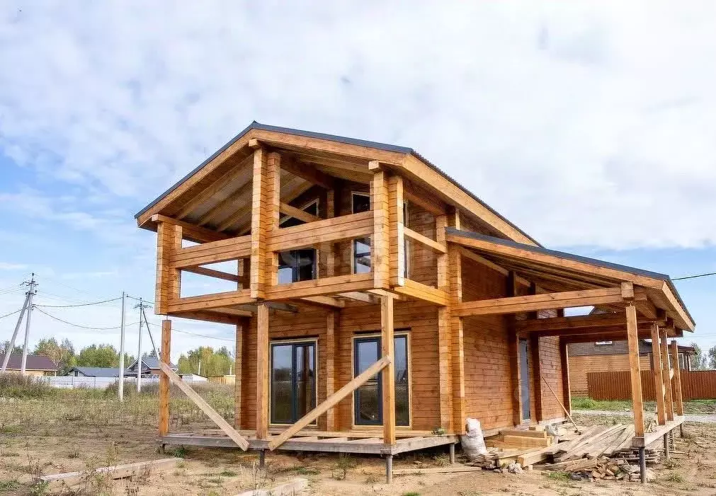 Дом в Томская область, Томский район, д. Новомихайловка, Кедры ДНП ул. ... - Фото 1