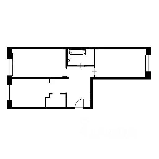 2-к кв. Санкт-Петербург ул. Ольминского, 5 (70.0 м) - Фото 1